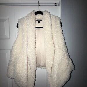 Torrid Off-White Teddy Jacket